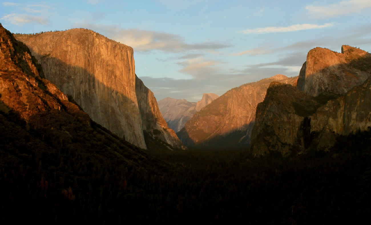 Yosemite Valley at Dusk Yosemite National Park, California