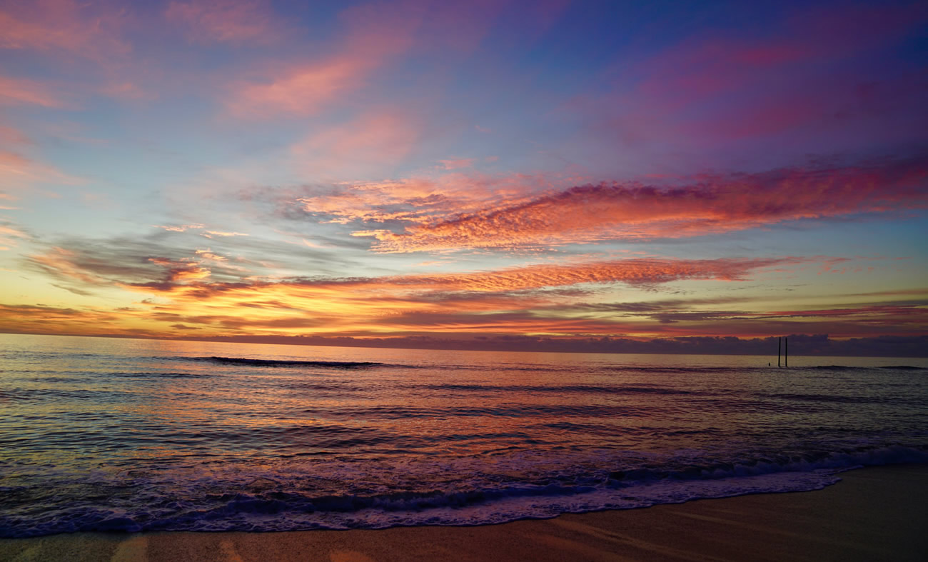 Sunrise at Carolina Beach, North Carolina